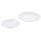 8 Pack: Clear & Gold 40 Piece Dinner & Lunch Plate Set by Celebrate It™